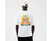Tee New Era - Branded Food Character Oversized Tee - White