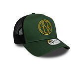 Cap New Era - Seasonal 9FORTY A-Frame Trucker - AS Roma - Cilantro Green