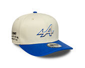 Cap New Era - F1 Contrast Visor 9SEVENTY Stretch-Snap - Alpine Racing - Ivory