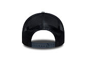 Cap New Era - F1 Pattern Denim 9FORTY A-Frame Trucker - RED BULL F1 - Navy Blue