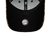 Womens Cap New Era - MLB Leopard Cord 9FORTY - NY Yankees - Stone / Black