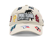 Cap New Era - MLB Grapefruit League Scatter 9TWENTY - Grapefruit League Logo - Stone
