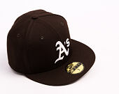 New Era - MLB Seasonal 59FIFTY - Oakland Athletics - Burnt Wood - Brown