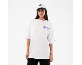 Tee New Era - Branded PIzza Time Graphic Oversized Tee - White