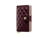 Wallet Secrid - Miniwallet Emboss Diamond Premium - Bordeaux