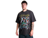 Tee Ed Hardy - Battle Of The Dragons Relaxed Tshirt - Charcoal