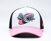Womens Cap Von Dutch - Baseball - Embroidery - White / Pink