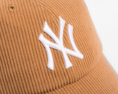 Cap '47 Brand - MLB Thick Cord CLEAN UP - NY Yankees - Camel