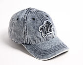 Womens Cap DAD CAP EN JEAN AVEC PATCH VD A FRANGES
