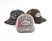 Womens Cap Von Dutch - Baseball - Velvet Print Embroidery - Pink / Camo