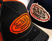 Cap Von Dutch - Baseball - Vintage Distressed - Orange / Navy