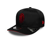 Cap New Era - Poly 9SEVENTY Stretch-Snap - AC MILAN - Black