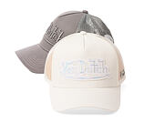 Womens Cap Von Dutch - Felt & TPU Patch Baseball - Beige