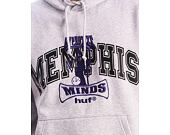 Sweatshirt Huf - Three 6 Mafia Memphis Po Hoodie - Heather Grey