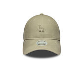 Womens Cap New Era - MLB Washed Pu 9TWENTY - LA Dodgers - Stone