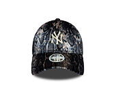 Womens Cap New Era - MLB Snake Print 9FORTY - NY Yankees - Black / Blush Pink