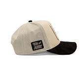 Cap Capslab - Tom & Jerry Trucker - Tom Line Art Suede Visor - Off White / Black