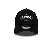 Cap New Era - Branded Gem Patch Distress 9FORTY - Black