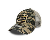 Cap New Era - Branded Camo 9FORTY M-CROWN A-Frame Trucker - Woodland Camo