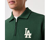 Sweatshirt New Era - MLB Quarter Zip - LA Dodgers - Cilantro Green