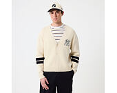 Sweater New Era - MLB Knit Cardigan - NY Yankees - Cream