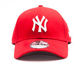 New Era League Basic New York Yankees Scarlet 39THIRTY Stretchfit Cap