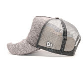 New Era Jersey Trucker 9FORTY Grey Heather Snapback Womens Cap