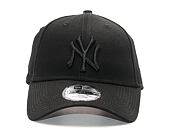 New Era League Essential New York Yankees 9FORTY Black/Black Strapback Cap