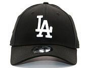 New Era League Essential Los Angeles Dodgers 9FORTY Black/White Strapback Cap