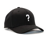 State of WOW Question Mark SC9201-990? Baseball Cap Crown 2 Black/White Strapback
