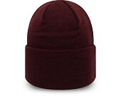 New Era Flagged Out Cuff Knit Maroon Winter Beanie