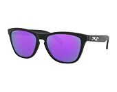 Oakley Frogskins Matte Black/Prizm Violet OO9013-H655 Sunglasses