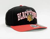 '47 Brand Chicago Blackhawks McCaw MVP DP Black/Red Cap