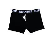 RIP N DIP RND4608 Peek A Nermal Boxers Black Boxer Brief