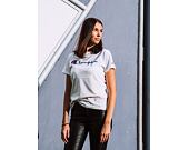 Champion Crewneck T-Shirt White 110992 WW001 Womens T-Shirt