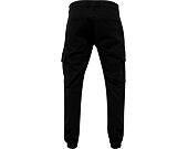 Urban Classics TB1435 Washed Cargo Twill Jogging Pants Black