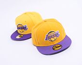 New Era 59FIFTY NBA Basic Los Angeles Lakers Fitted Yellow / Purple Cap