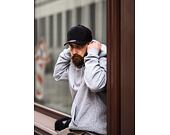 Mitchell & Ness Pinscript Redline Snapback Branded Black / Black Cap