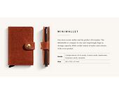 Secrid Miniwallet Stitch Linea Espresso