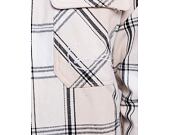 Karl Kani Chest Signature Check Shirt light sand/black