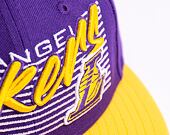 New Era 9FIFTY NBA Team Wordmark Los Angeles Lakers Snapback Team Color Cap