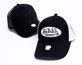 Von Dutch Boston Trucker Cotton Black/White Cap