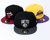 New Era 59FIFTY NBA Basic Brooklyn Nets Black / Grey Cap