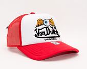 Von Dutch Baker Trucker Foam White/Red Cap