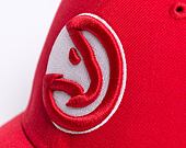 New Era 9FORTY NBA The League Atlanta Hawks Team Color Velcro Strapback Red Cap