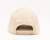 Mitchell & Ness Pinscript Classic Red Branded Wheat Cap