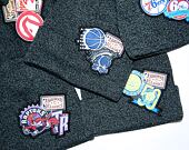 Mitchell & Ness XL LOGO PATCH KNIT HWC Golden State Warriors Black Winter Beanie