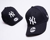 New Era League New York Yankees Child Navy/White 9FORTY Strapback Kids Cap