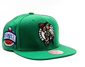 Kšiltovka Mitchell & Ness NBA Conference Patch Snapback Boston Celtics Green