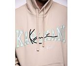 Mikina Karl Kani College Signature Os Hoodie off white